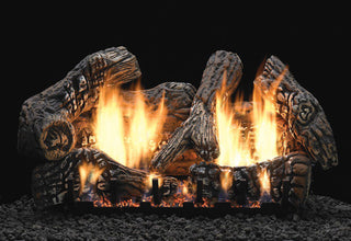 Empire Super Charred Oak Vent Free Gas Log Set