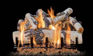 Quaking Aspen Vented Gas Logs