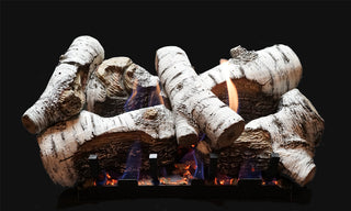 Empire Birch Burncrete Vent Free Gas Log Set