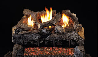 Real Fyre Evening Fyre Charred Vent Free Gas Log Set