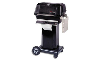 Modern Home Products- JNR Gas Grill - 8" Wheels with Locking Casters - Black - Natural Gas