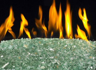 Real Fyre Emerald Glass