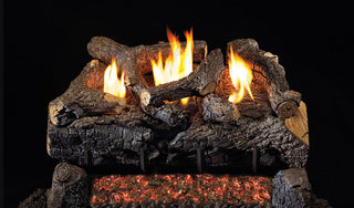 Real Fye Evening Fyre Charred See-Thru Vent Free Logs ECV-2