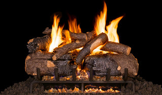 Real Fyre American Oak Vented Gas Logs