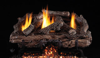 Real Fyre Charred Aged Split Vent Free Gas Logs