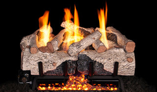 Real Fyre Charred Alpine Birch Vent Free Gas Logs - CHAB