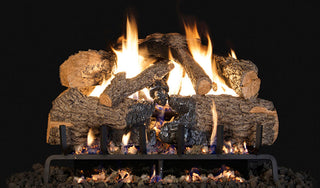 Real Fyre Charred Angel Oak Vented Gas Logs