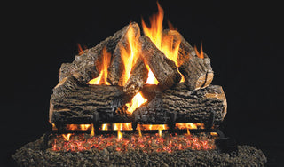 Real Fyre Charred Oak Vented Gas Logs