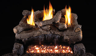 Real Fyre Evening Fyre Vent Free Gas Logs