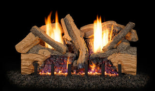 Real Fyre Foothill Split Oak Vent Free Gas Logs - FTSO