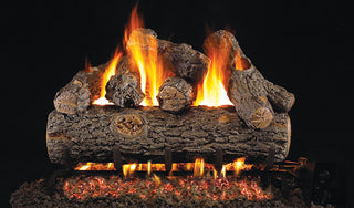 Real Fyre Golden Oak Designer Plus Vented Gas Logs