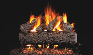 Real Fyre Post Oak Vented Gas Logs