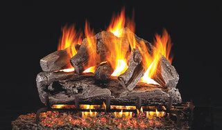 Real Fyre Rugged Oak Vented Gas Logs