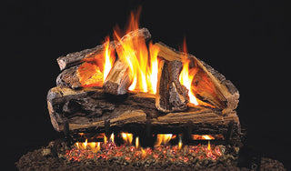 Real Fyre Rugged Split Oak Vented Gas Logs