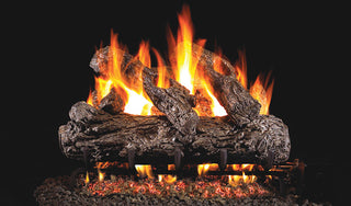 Real Fyre Rustic Oak Vented Gas Logs