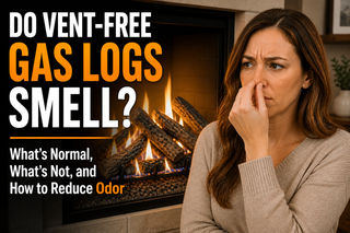 Do Vent-Free Gas Logs Smell? What’s Normal & What to Expect