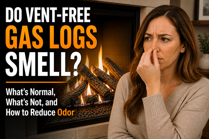 Do Vent-Free Gas Logs Smell? What’s Normal & What to Expect
