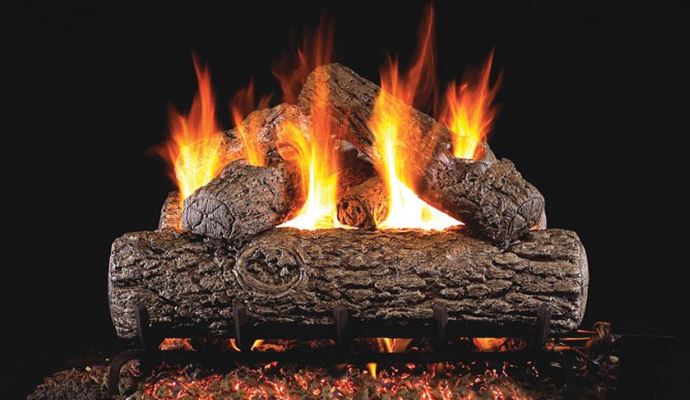 Oak Gas Logs