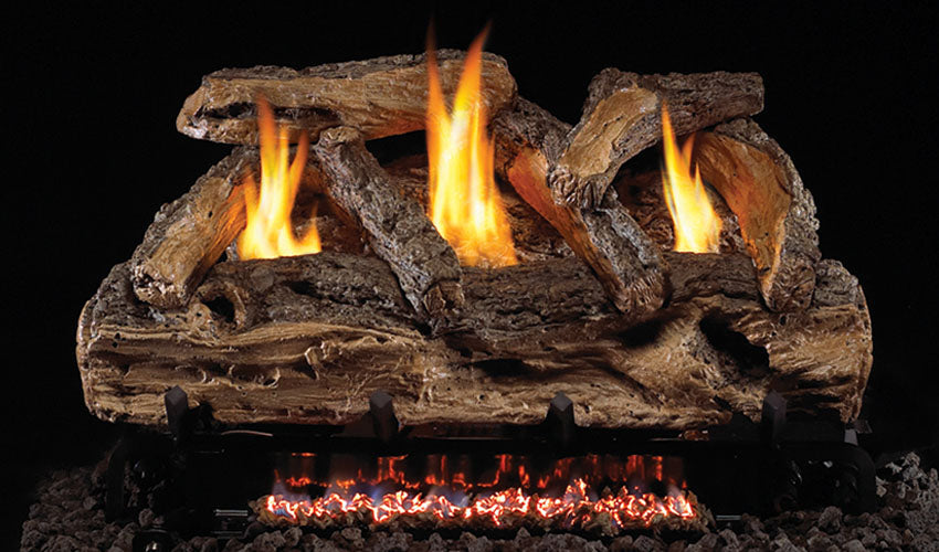 Split Oak Gas Logs
