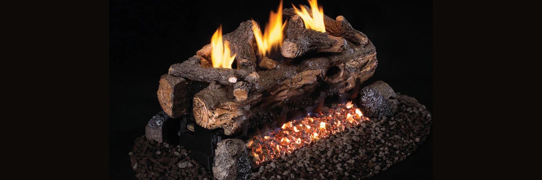See Thru Vent Free Gas Logs