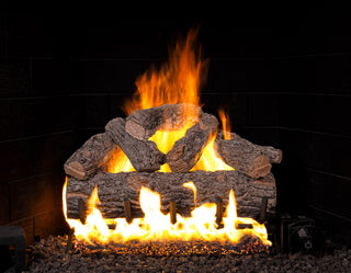 RHP Golden Oak Designer Plus Flame Enhanced