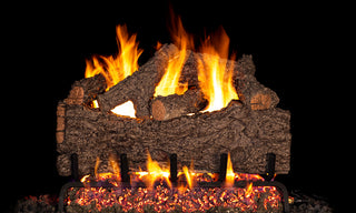 RHP Chestnut Oak Vented Gas Logs 