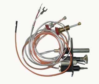 HHT 4021-736 Heat & Glo fireplace pilot assembly with pilot hood thermocouple and tubing