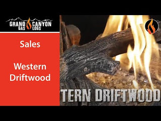Western Driftwood Vented Gas Logs