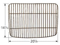 Porcelain Steel Wire Cooking Grid for Uniflame Brand Gas Grills