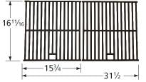 Matte Cast Iron Cooking Grid for Master Cook Brand Gas Grills