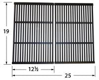 Matte Cast Iron Cooking Grid for Bakers & Chefs and Brinkmann