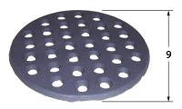 Cast Iron Heat Plate for Big Green Egg and Vision Grill