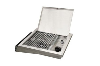 Broilmaster LP Stainless Steel Side Burner Cartridge, 15,000 BTU's (with NG Conversion Kit) - DPA150