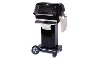 MHP - JNR Gas Grill - 8" Wheels with Locking Casters - Black - Propane