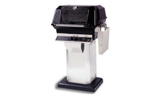 MHP - JNR Gas Grill - Column with Permanent Mounting Base - Stainless Steel - Natural Gas