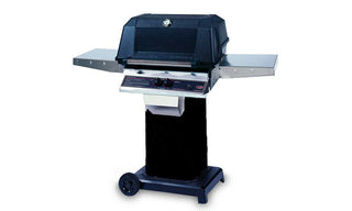 MHP - WNK Gas Grill - Column Base with 6" Wheels - Black - Natural Gas