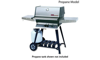 MHP - TJK Gas Grill - Aluminum Cart - Propane