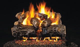 Real Fyre Burnt Rustic Oak Vented Gas Logs
