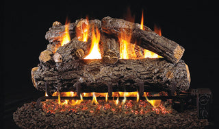 Real Fyre Rustic Oak Designer Vented Gas Logs
