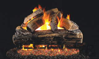 Real Fyre Split Oak Designer Vented Gas Logs